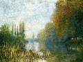 Las orillas del Sena en otoño Claude Monet